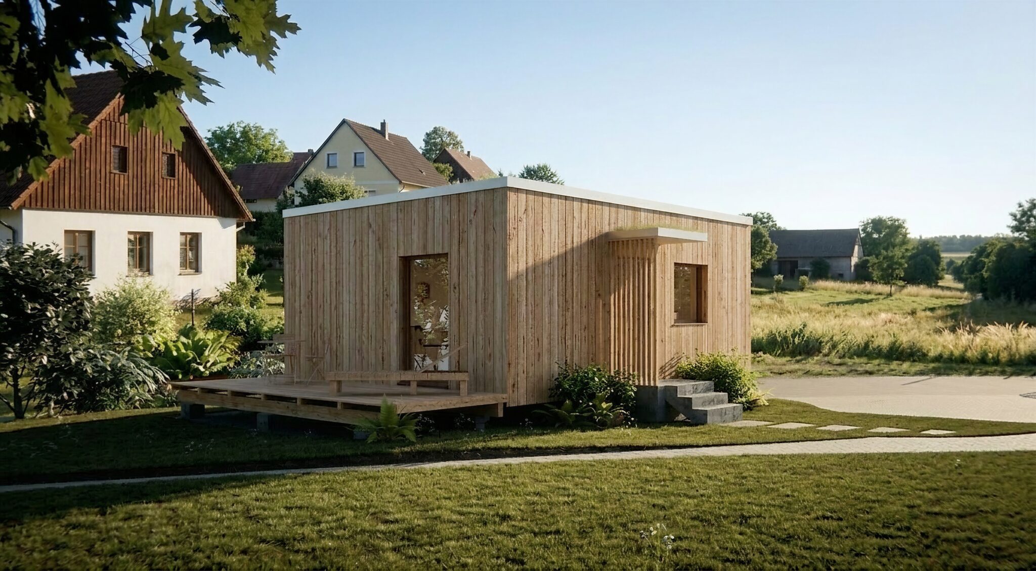 Tiny Houses im Fokus: Wohnen auf kleiner Fläche neu gedacht • Vogel Architekten AG • mnmlai studio 001 rczp5k scaled